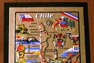 Paradagraf - Artesanía en cobre chile - Mapa Chile Chico