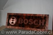 Paradagraf - Artesanía en cobre chile - placa bosch