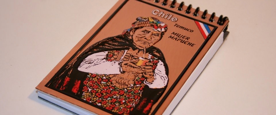 Artesanía en cobre - Libreta Temuco: Mapuche